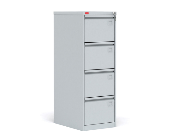 Картотечный металлический шкаф для хранения документов КР - 4 (Артикул:КР-4), Кол-во ящиков: 4