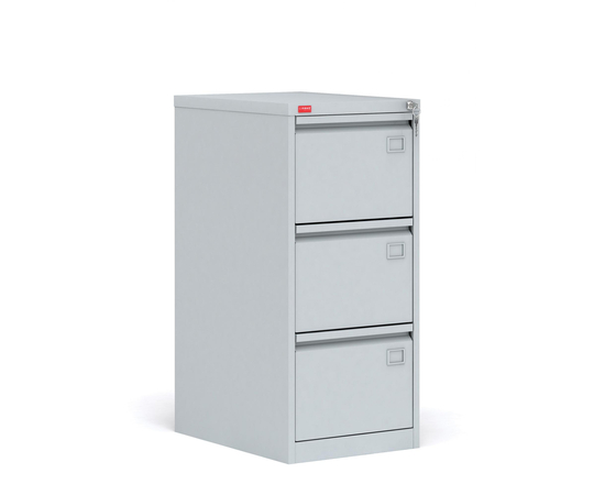 Картотечный металлический шкаф для хранения документов КР - 3 (Артикул:КР-3), Кол-во ящиков: 3