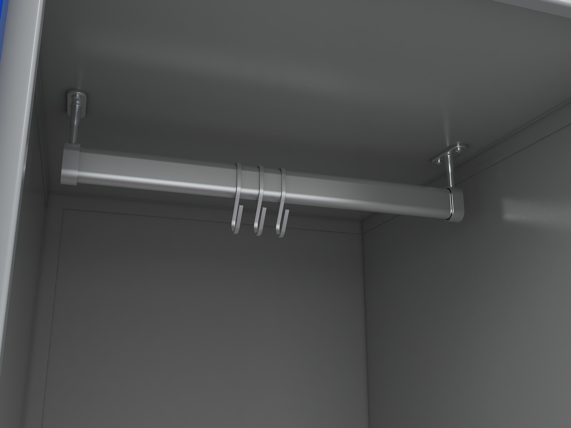 ER-00022868 Шкаф гардеробный металлический COMFORT 2000/24 (800)