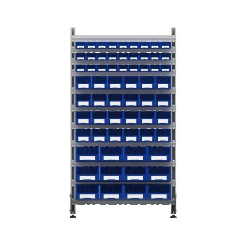 ER-00024087 Стеллаж для пластиковых лотков SORTEX односторонний 1800x1000x450.05