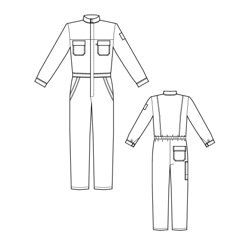 Антистатические комбинезон Б-224